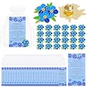 Funeral Favors for Guest Memorial Pins Celebration of Life Decorations Lapel Pin Brooches Poem Cards White Organza Bags Gift Bag for Who Loss Loved One
