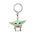 Funko Pop! Keychain: Mandalorian & Grogu - Grogu with Snack