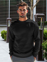 Funky fashion Solid Men Round Neck Black