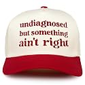 Funky Junque Adult Trucker Snapback Hat 2-Tone Baseball Cap