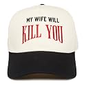 Funky Junque Adult Trucker Snapback Hat 2-Tone Baseball Cap