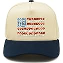 Funky Junque Adult Trucker Snapback Hat 2-Tone Baseball Cap
