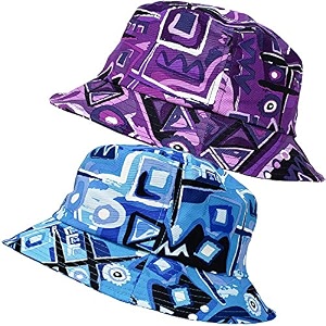 funky junque bucket hat packable outdoor camping fishing rain safari boonie cap