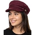 Funky Junque Greek Fisherman Newsboy Cap, Cotton Captains Bakerboy Hat