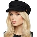 Funky Junque Greek Fisherman Newsboy Cap, Cotton Captains Bakerboy Hat