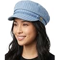Funky Junque Greek Fisherman Newsboy Cap, Cotton Captains Bakerboy Hat
