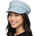 Funky Junque Greek Fisherman Newsboy Cap, Cotton Captains Bakerboy Hat