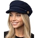 Funky Junque Greek Fisherman Newsboy Cap, Cotton Captains Bakerboy Hat