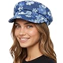 Funky Junque Greek Fisherman Newsboy Cap, Cotton Captains Bakerboy Hat