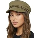 Funky Junque Greek Fisherman Newsboy Cap, Cotton Captains Bakerboy Hat