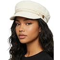 Funky Junque Greek Fisherman Newsboy Cap, Cotton Captains Bakerboy Hat