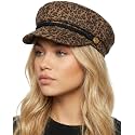 Funky Junque Greek Fisherman Newsboy Cap, Cotton Captains Bakerboy Hat