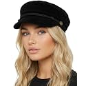 Funky Junque Greek Fisherman Newsboy Cap, Cotton Captains Bakerboy Hat