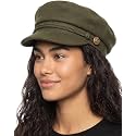 Funky Junque Greek Fisherman Newsboy Cap, Cotton Captains Bakerboy Hat