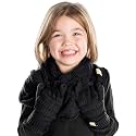 Funky Junque Matching Sets Kids Infinity Scarf Texting Gloves Bundle Girls Boys Toddler
