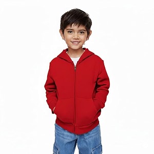 FUNKY MONKEY Boys Zip-Up Hoodie Sweatshirt Jacket