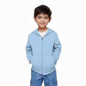 FUNKY MONKEY Boys Zip-Up Hoodie Sweatshirt Jacket