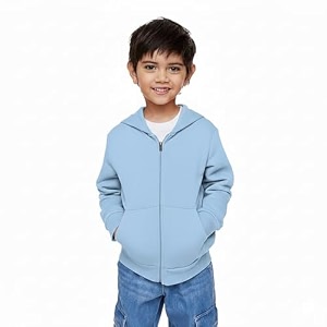 FUNKY MONKEY Boys Zip-Up Hoodie Sweatshirt Jacket
