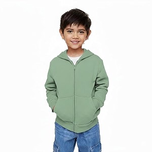 FUNKY MONKEY Boys Zip-Up Hoodie Sweatshirt Jacket