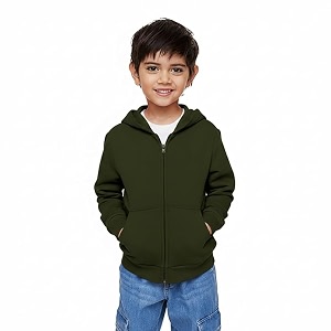 FUNKY MONKEY Boys Zip-Up Hoodie Sweatshirt Jacket