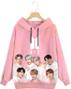 funky monkey women full sleeve printed hooded sweatshirt