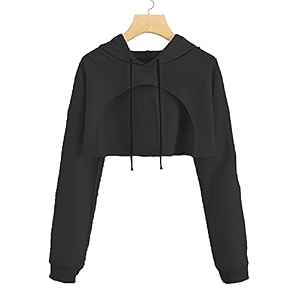 FUNKY MONKEY Women Cotton Hooded Neck Hoodie