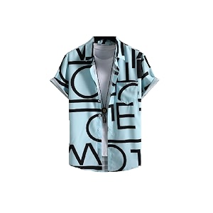 Funky Printed Shirt for Men Half Sleeves