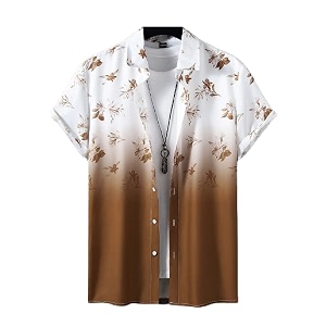 Funky Printed Shirt for Men Half Sleeves