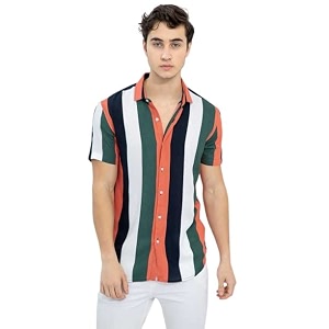 Funky Printed Shirt for Men Half Sleeves