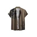 Funky Printed Shirt for Men Half Sleeves