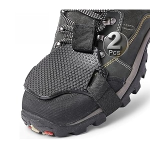 funmart ultimate biker39s gear shoe protector  pack of 2 pcs  weatherproof amp durable soft pvc rubber cover for motorcycle gear shift protection
