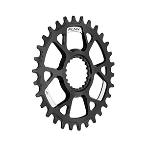 funn solo ds narrow wide chain ring for shimano direct mount crankset 30t