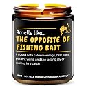 Funny Fishing Candle, Unique Gifts for Men &amp; Women Who Love to Fish, Fun Fishing Themed Gift for Fisherman, Teen Boys, Husband, Dad, Uncle, Grandpa, Perfect for Christmas, Birthday, Father’s Day