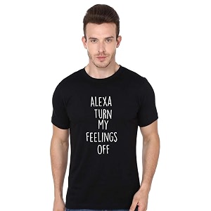 Funny Graphic Printed Trending Quotes Tshirt for