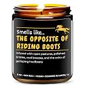 Funny Horse Candle, Unique Horseback Riding Gifts for Men &amp; Women, Fun Horse Riding Themed Gift for Girls, Racers, Riders, Trainers, Instructor, Horse Lovers, Perfect Ideas for Christmas, Birthday