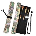 Funny live Paint Brush Holder Art Supplies, Artist Brush Holder & Art Supply Storage Organizer Roll-Up Case Bag, Protect Acrylic Oil Watercolor Paintbrushes (Cuddly Cat-20 Slot Pockets)