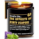 Funny New Mom Candle, Thoughtful Pregnancy Gift for First Time Moms, Unique Baby Shower Presents for Mom to Be, Best Gifts for Mothers Day, Birthday, Christmas, Special Occasions, Gift Ready