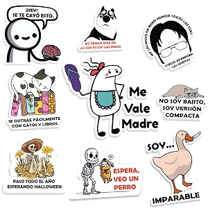 Funny Spanish Sticker Sarcastic Meme Waterproof