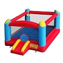 Funormous Enormous Giant Bounce House for Kids, Indoor Outdoor Inflatable Huge Bouncy Castle with Double Basketball Hoops, Includes Air Blower with GFCI