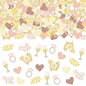 Funrous 300 Pcs Bride to Be Wedding Confetti Table Scatter