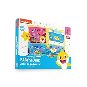 funskool-baby shark under sea adventureeducational120 piecespuzzlefor 4 year old kids and abovetoy