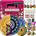 Funtaala Dot Mandala DIY Art Kit for Kids & Adults | Engraved MDF Wall Décor, Coasters, Magnets & Keychains | Relaxing Paint & Craft Kit | Creative Gift