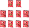 Funtime Juicy Cherry Flavoured Dotted Condoms | Ribbed & Lubricated for Extra Pleasure Condom (Set of 10, 30 Sheets)