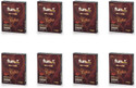 Funtime Dotted, Ribbed & Contoured Rich Coffee Flavored Condom | 3N Each Condom (Set of 8, 24 Sheets)
