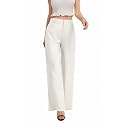 FUNYYZO Wide Leg Dress Pants for Women Work Slacks Business Casual Outfits
