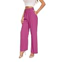 FUNYYZO Wide Leg Dress Pants for Women Work Slacks Business Casual Outfits