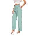 FUNYYZO Wide Leg Dress Pants for Women Work Slacks Business Casual Outfits