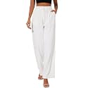 FUNYYZO Wide Leg Dress Pants for Women Work Slacks Business Casual Outfits