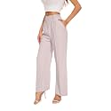 FUNYYZO Wide Leg Dress Pants for Women Work Slacks Business Casual Outfits