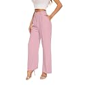 FUNYYZO Wide Leg Dress Pants for Women Work Slacks Business Casual Outfits